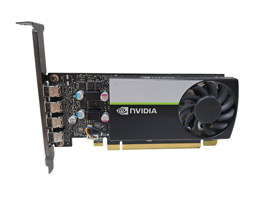 NVIDIA Quadro T1000 4GB GDDR6 Graphics Card | 4x Mini DP Full Height )