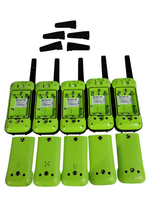 Lot of 5x Retevis Two Way Radio RT49P, READ _