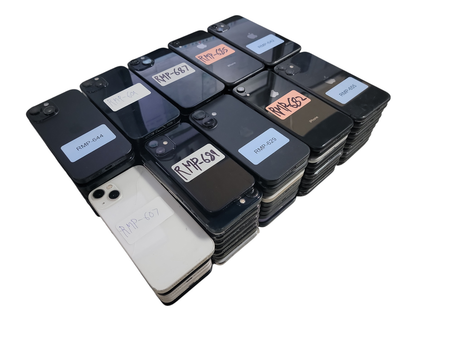 Lot of 100x Apple iPhone [ XR to 16 | B/C Condition][RMP-8] (
