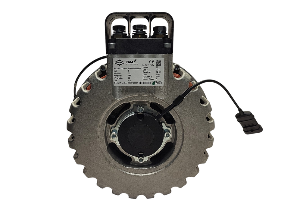Dana Electrodynamics TM4 33V 8kW 185A 2530-1025 Electric Motor for small EV $