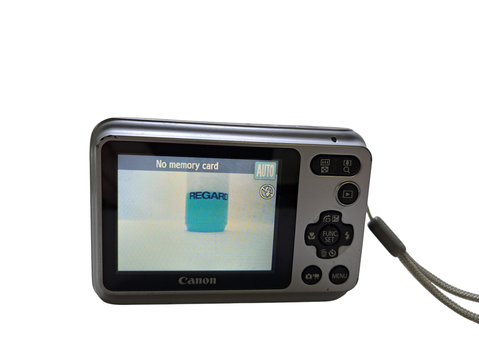 Canon PowerShot A800 10.0MP Digital Camera Silver  )