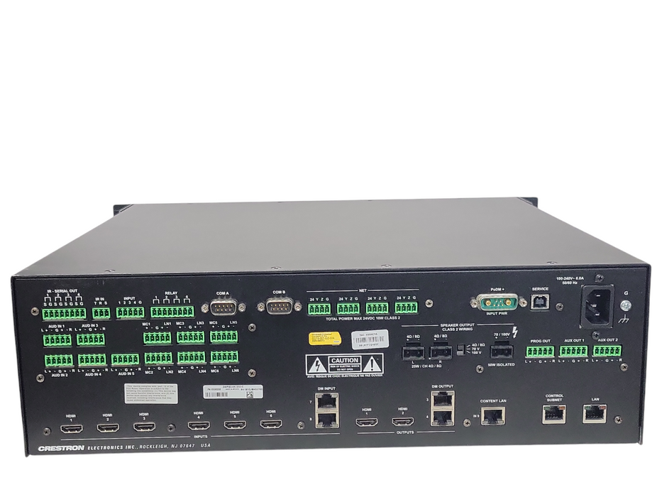 Crestron DMPS3-4K-350-C 3-Series 4K DigitalMedia Presentation System, READ _