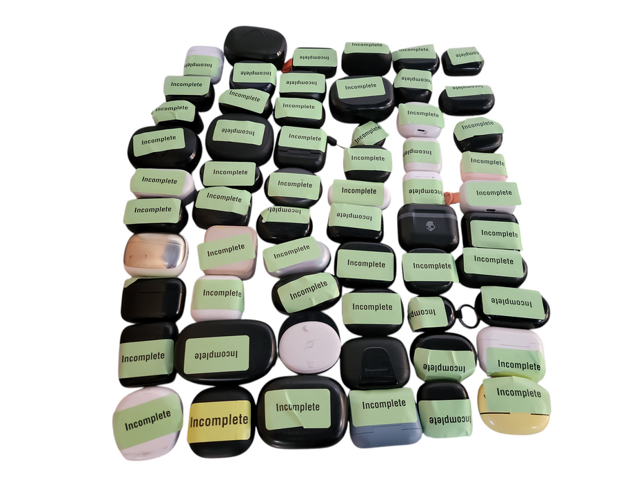 Lot of 60x Assorted EarBuds [AS-IS] (