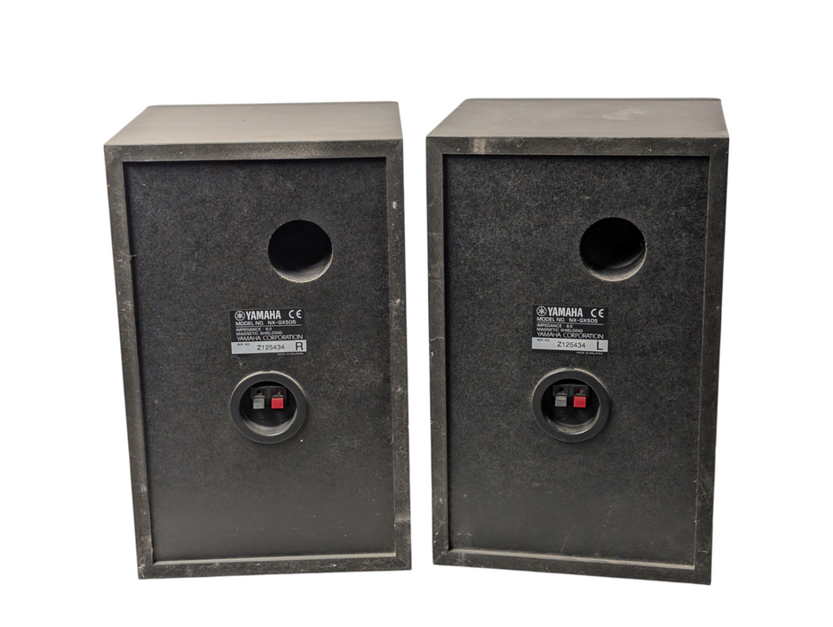 Pair YAMAHA NX-GX505 6 Ohm Bookshelf 3-way bass-reflex Speakers  -
