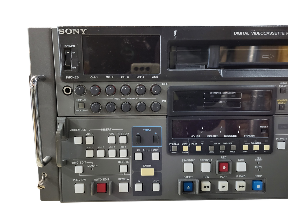 SONY DVW-500P Digital Videocassette Recorder READ $