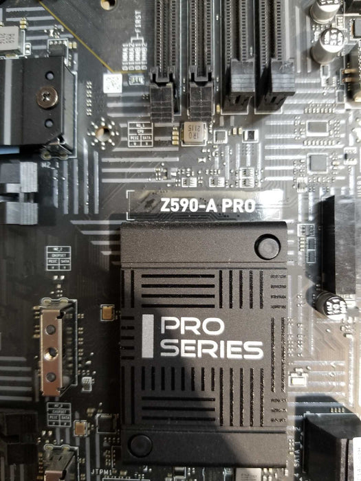 MSI Z590-A Pro Series LGA 1200 ATX  DDR4 ( Only For Parts / Bent Pins)