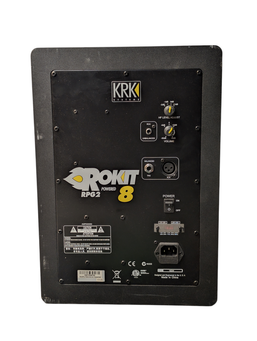 KRK RockIT RP8 G2 Rokit G2 Powered 2-Way Active Monitor  -