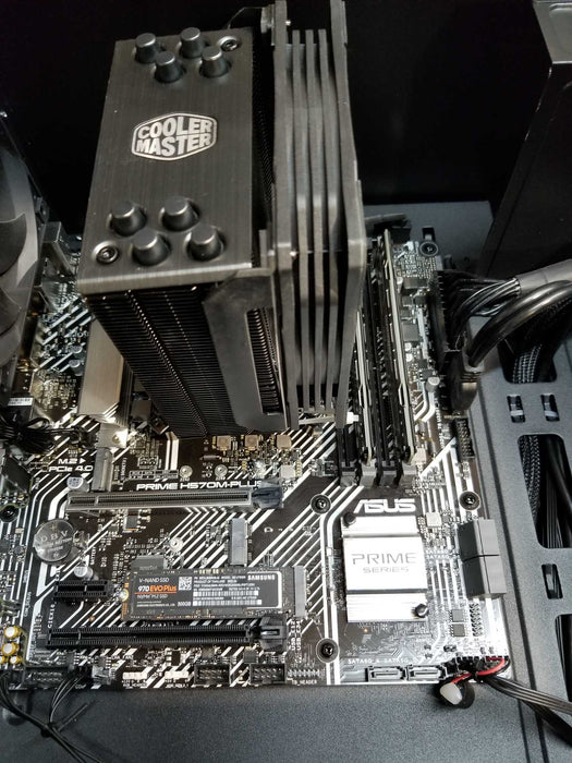 Custom PC w/ Asus H570M 11th Gen i7-11700K @3.60GHZ 16GB RAM - 500GB NVMe