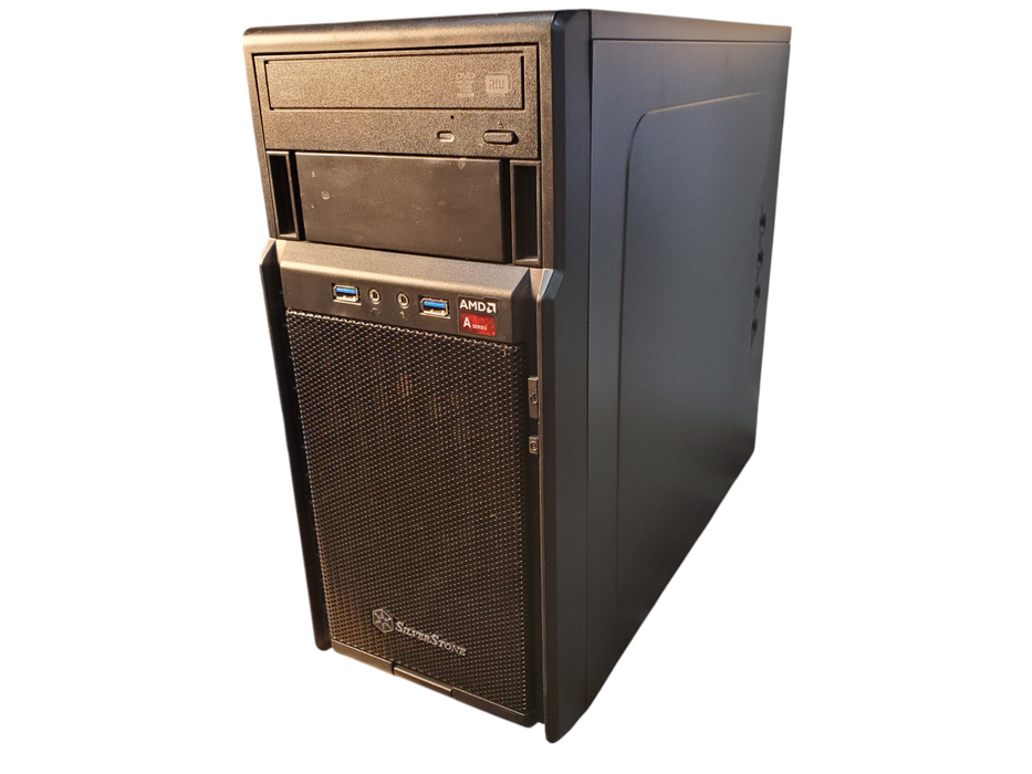 Silverstone PS08B Black Mini-ITX Micro-ATX Case