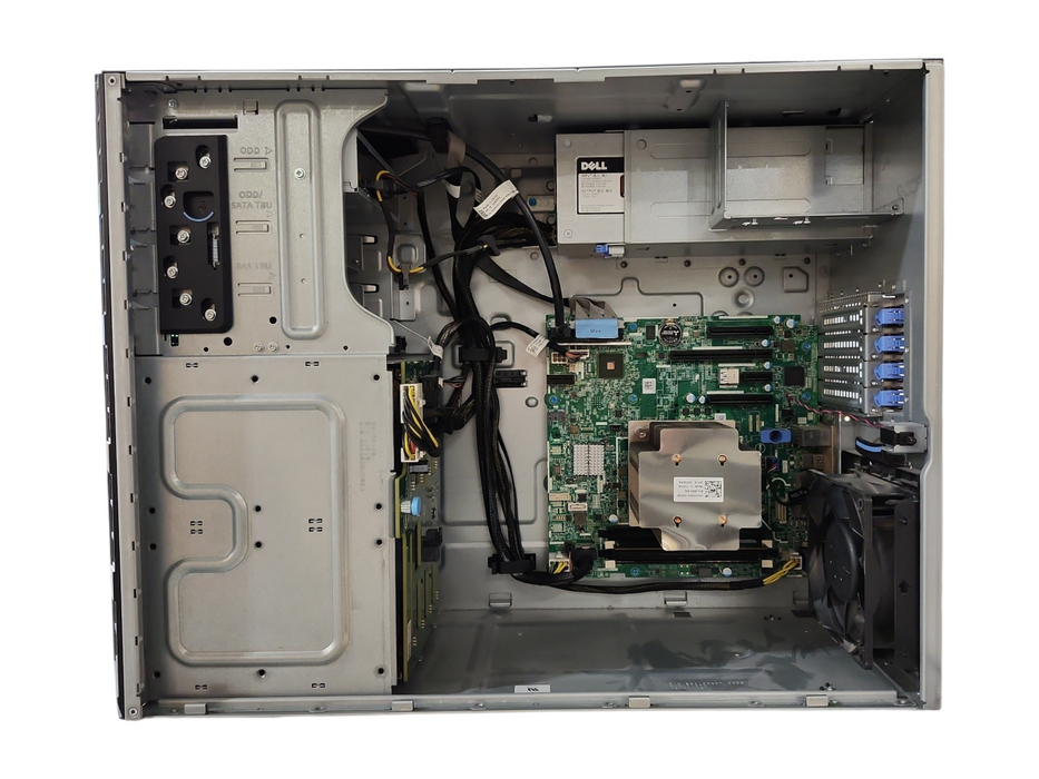 Dell PE T330 8x3.5", Xeon E3-1220v6, 16GB DDR4, No RAID & HDD, 350W