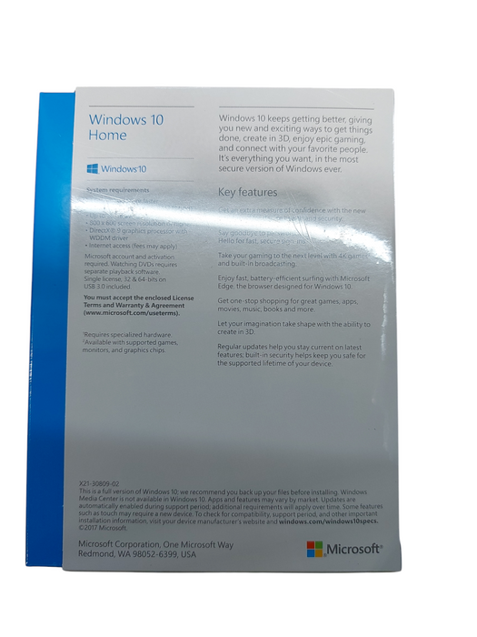 Lot 10x Microsoft Windows 10 Home USB 3.0 with Product Key UNOPENED Q