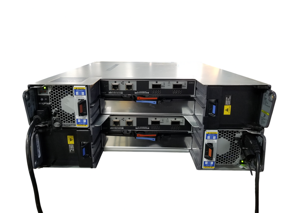 NetApp DS4243 NAJ-0801 24-Bay 3.5" W/ 2x IOM3 Modules 2x 580W PSUs