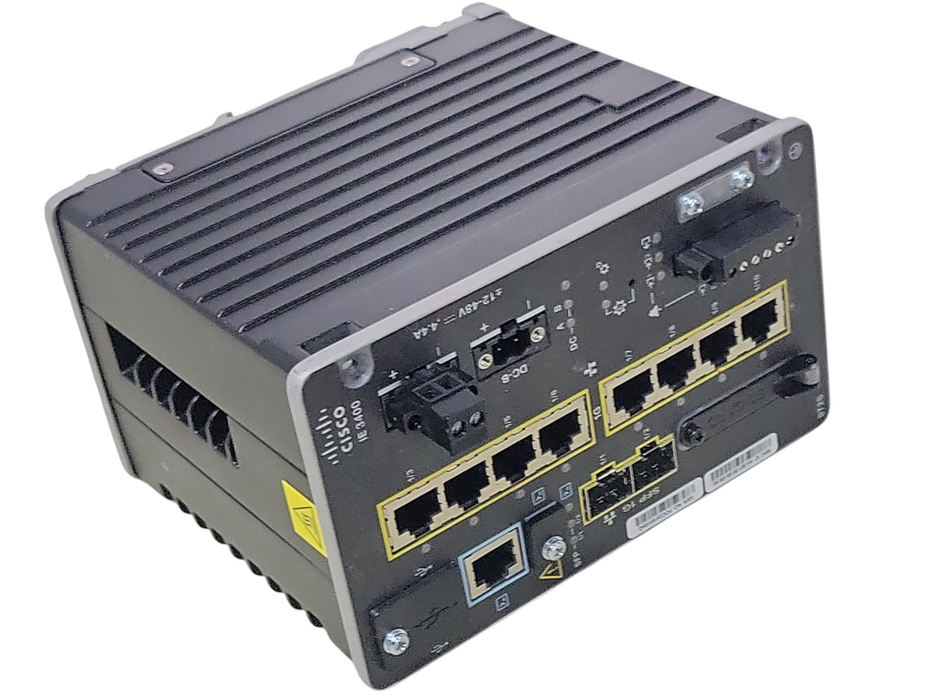 Cisco IE-3400-8T2S-E Industrial Ethernet Switch, READ _