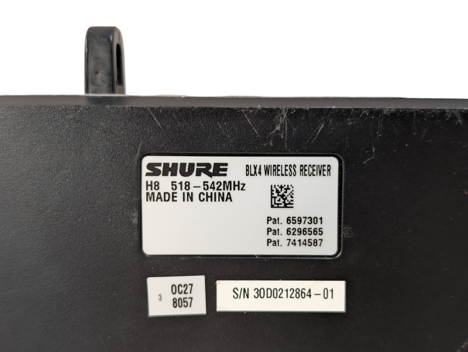 SHURE BLX4 Wireless Microphone Receiver H8 518-532MHz Q-
