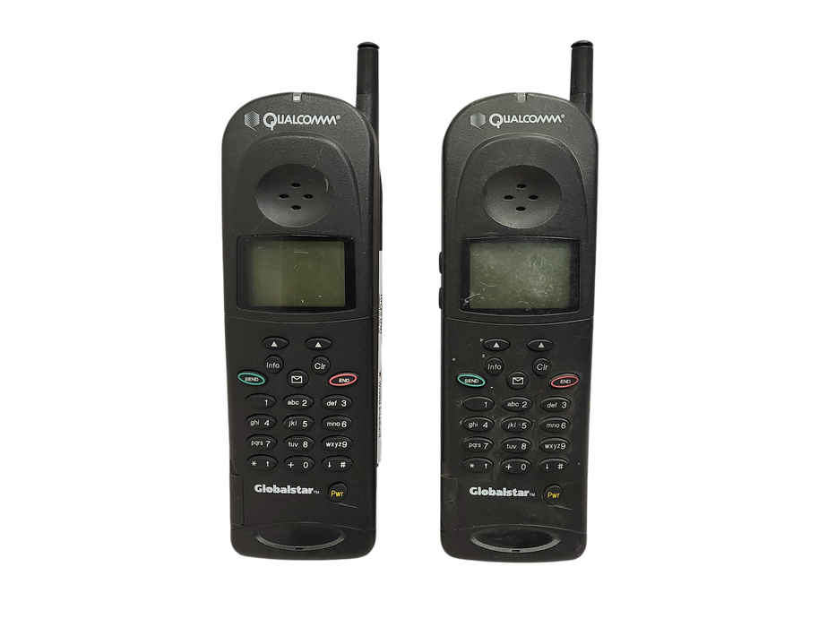 Lot of 2x Qualcomm Globalstar gsp-1600 Satellite Phone READ $