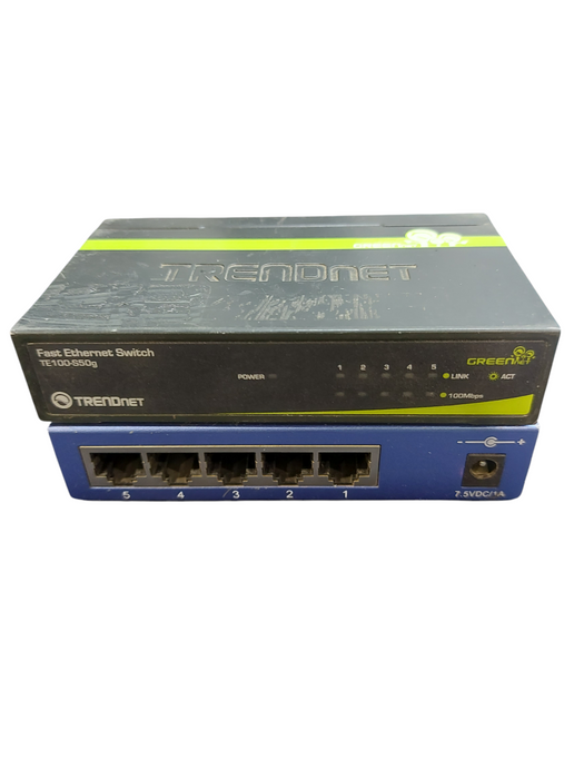 LOT of 29x TRENDnet TE100  Switch - 5 Ports