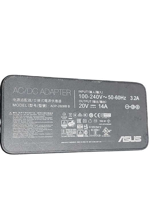 ASUS ROG AC/DC Adapter Model: ADP-280BB B    =