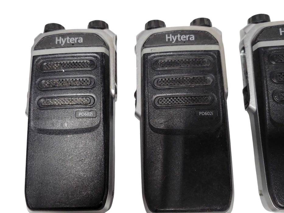 Lot of 4x Hytera PD602i VHF 136-174MHz Two Way Radio, No Battery, READ _