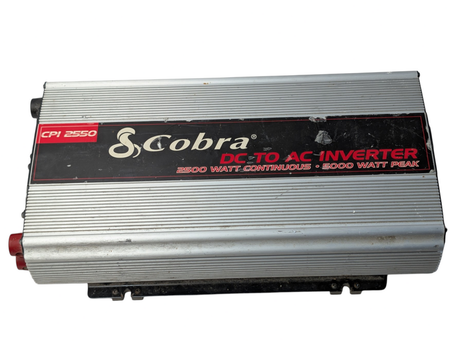 COBRA CPI 2550 12V DC to AC 120V Power Inverter 2500W 5000W Peak Q-
