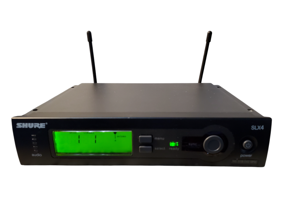 SHURE SLX4 Receiver Shure SM58 SLX2 Wireless Handheld Microphone