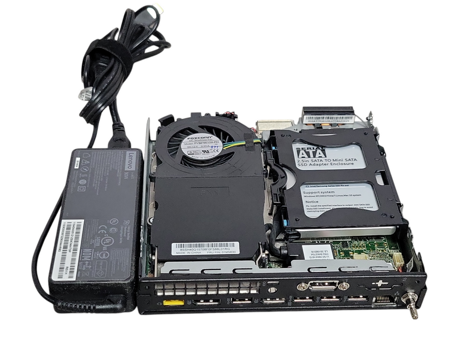 Lenovo ThinkCentre M710q USFF Intel i7-7700T CPU 2.90GHz 8GB RAM 256GB SSD _
