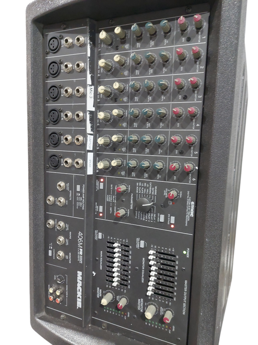 Mackie 406M FR Series 2X250Watts Powered Mixer  =