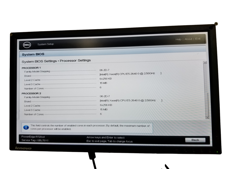 DELL PowerEdge R720xd 2x XeonE5-2640 0 64GB-DDR3 Perc-H710P NoHDD 2x750WPSU