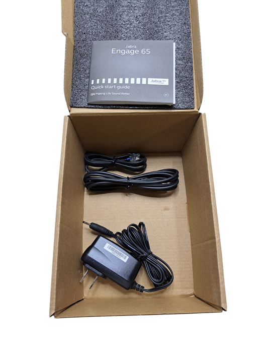 Jabra Engage 65 Mono Wireless DECT Headset | 9553-553-125 (New Open Box) )