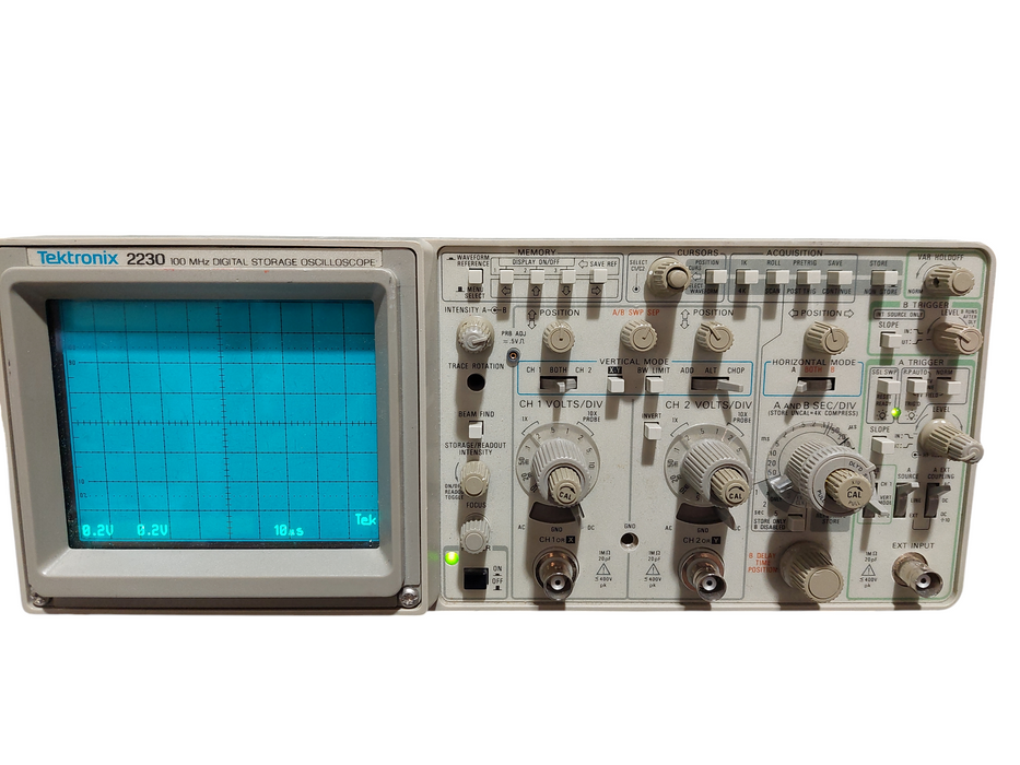 Tektronix 2230 100MHz Digital Storage Oscilloscope =