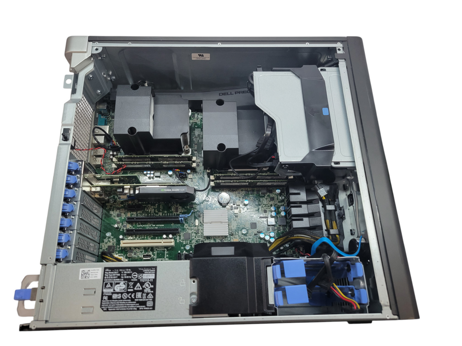 Dell Precision T7810 - 2x Xeon E5-2609 v3 128GB DDR4 QUADRO K420 825W PSU %
