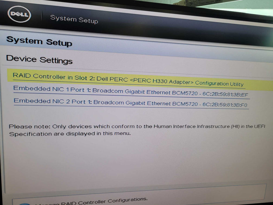 Dell PowerEdge T330 - Xeon E3-1240 v6 16GB DDR4 PERC H330 2x495W PSU %
