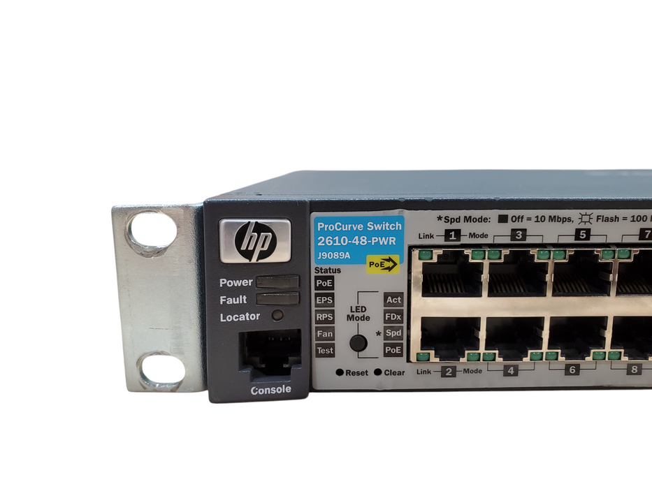 HP ProCurve 2610-48-PWR J9089A 48-Port PoE Managed Switch