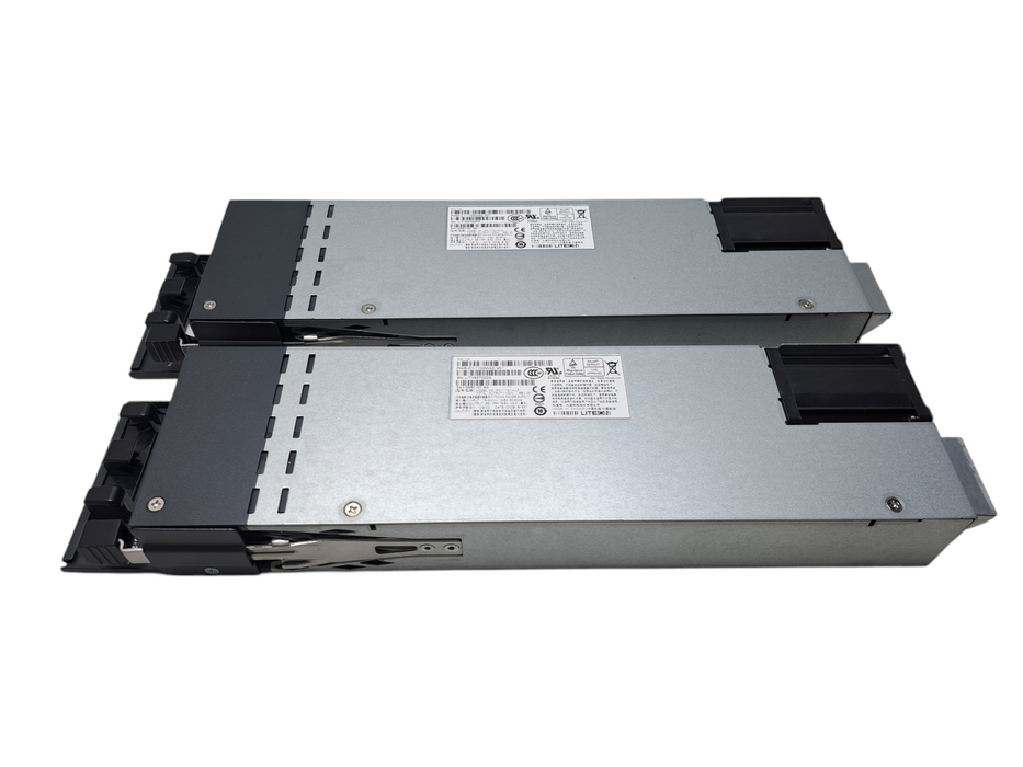 Lot of 2x PWR-C1-1100WAC AC Power Supply for Cisco Catalyst 3850 Switch )