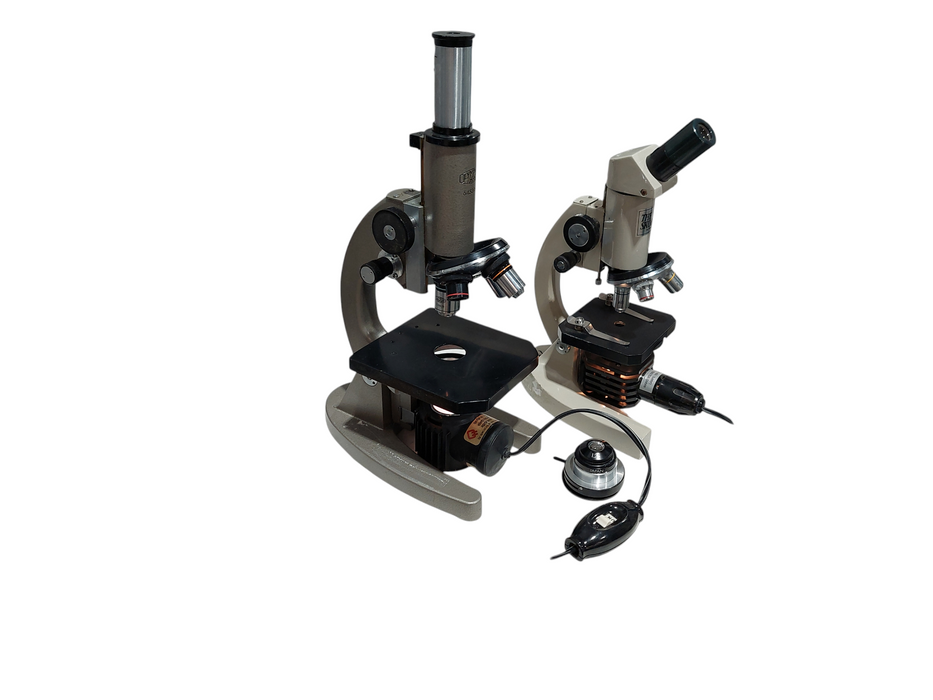 Bundle of 2 Microscopes Olympus HSC Tokyo , The Skope  =