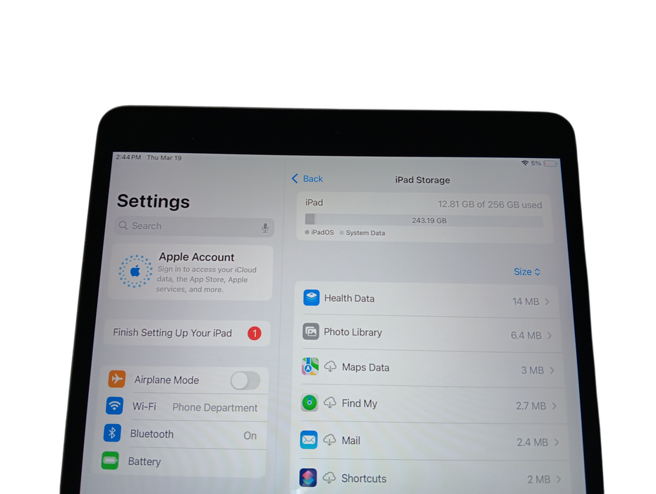 Apple iPad Air 3rd Gen - Space Gray - 256GB [A2152]