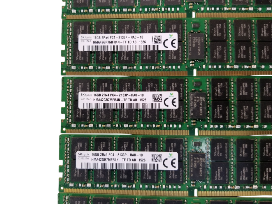 SK Hynx 80GB Bundle DDR4 RAM (5x16GB) 2Rx4 PC4-2133P-RA0-10 DDR4 Server RAM Q