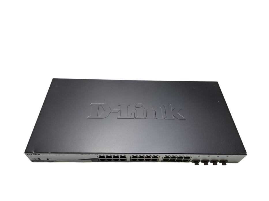 D-Link DGS-1210-28P | 28-Port Gigabit PoE 4x SFP Web Smart Switch Q