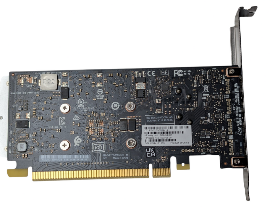 NVIDIA T1000 8GB Graphics Card HP OEM N02796-001 - — retail.era