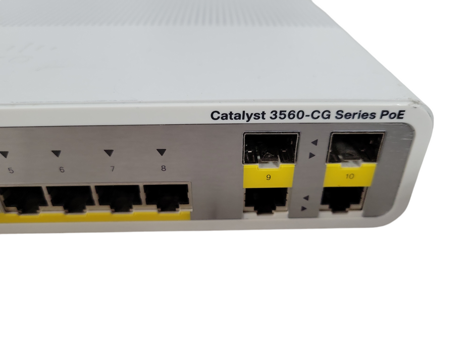 Cisco WS-C3560CG-8PC-S 8 Port Catalyst 3560-CG Series PoE Ethernet Switch !