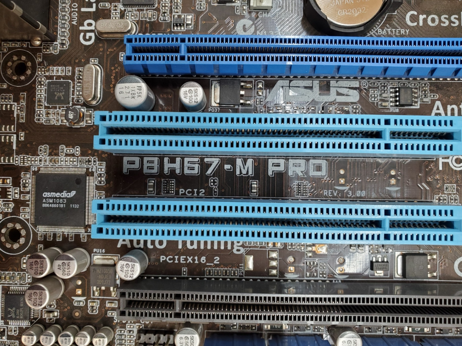 Asus P8H67-M PRO Motherboard | Core i5-3470 | 16GB DDR3 | No I/O Shield