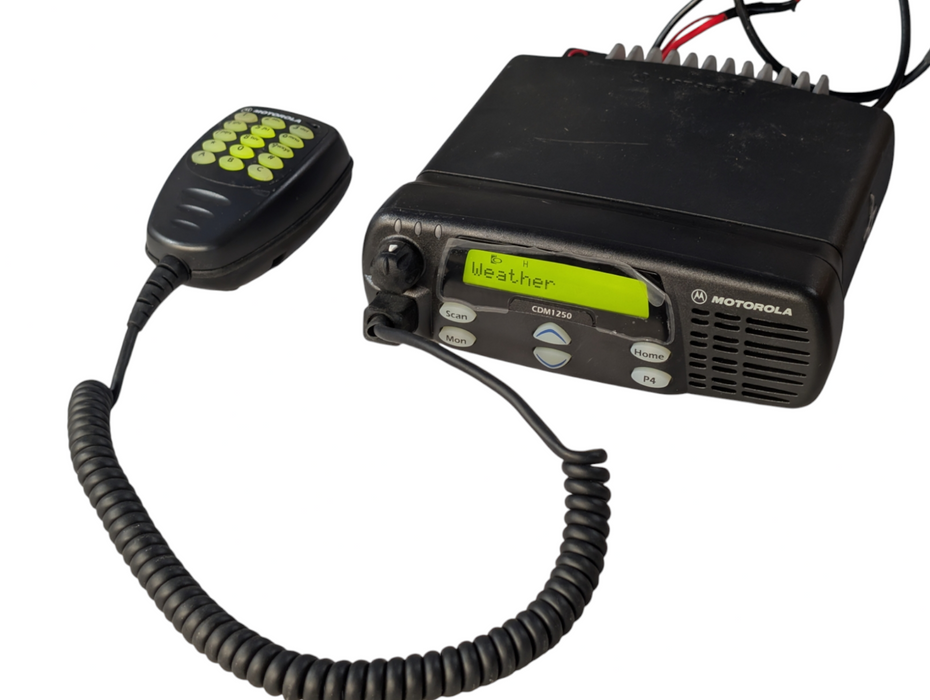 Motorola CDM1250 VHF AAM25KHD9AA2AN 136-174MHz 25W Mobile Radio  -