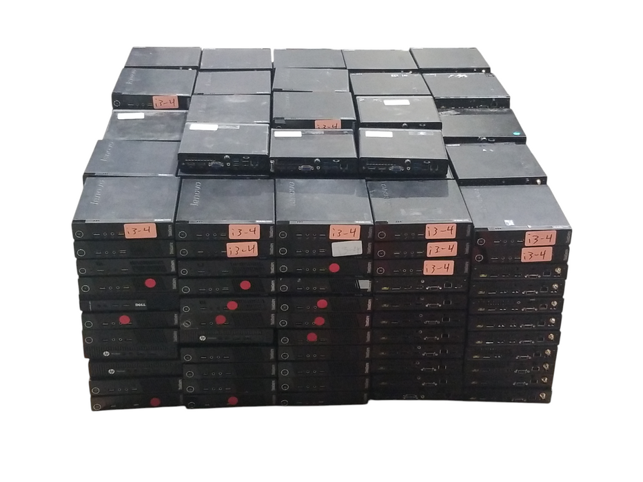 Lot of 291x 2nd - 4th Gen i-series USFF Desktops (USFF24-40)