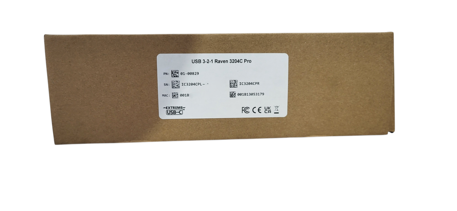 Icron USB-3-2-1 Raven 3204C Pro Extreme USB-C Extender 01-00829 Q