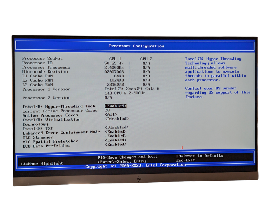 Supermicro Intel Server Board S2600ST Xeon Gold 6148 20Core 32GB RAM  -