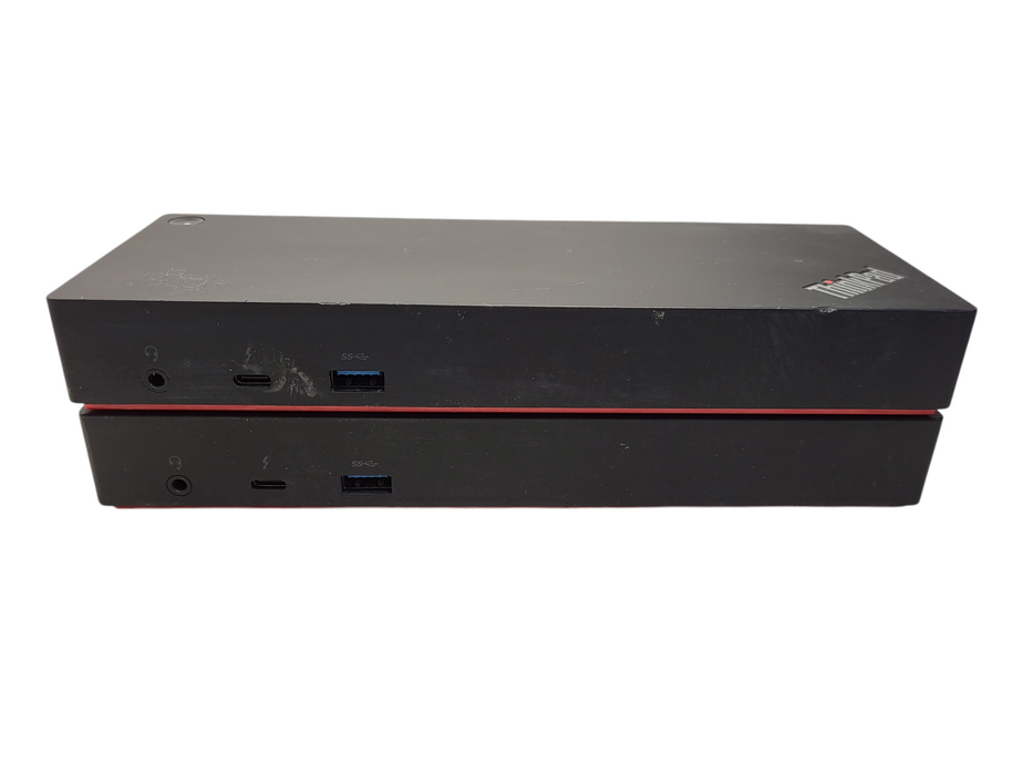 Lot of 2x Lenovo ThinkPad Thunderbolt 3 Dock 40AC No AC $