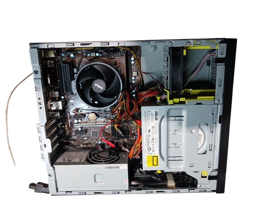 Custom SFF PC AMD Ryzen 5 2400G MSI A320M 8GB DDR4 No HDD