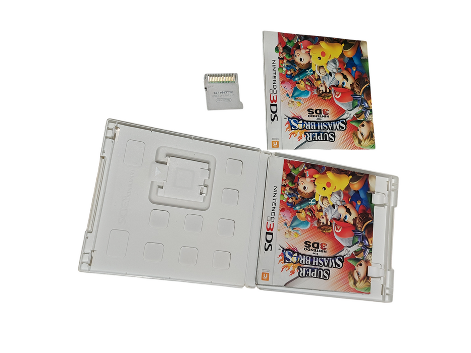 Nintendo 3DS Super Smash Brothers Case & Cartridge with Manual  =