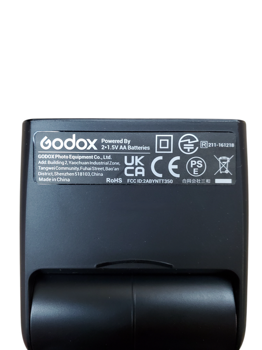 Godox TT350 Camera Flash + Case & Diffuser