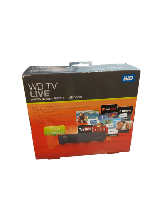 WD TV LIVE MEDIA PLAYER WDBHG70000NBK-VESN - OPEN BOX