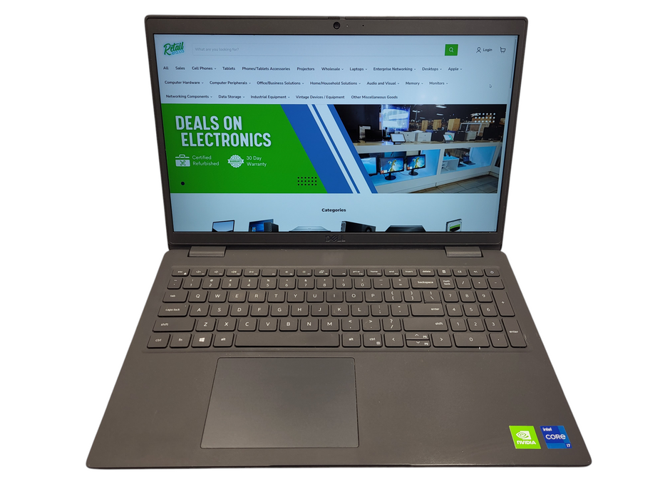 Dell Latitude 3520 i7-1165G7 @ 2.8GHz 16GB DDR4 256GB NVMe MX450 GPU $ Lap200